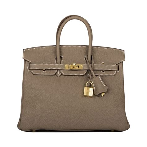 Hermes b25 etoupe togo leather